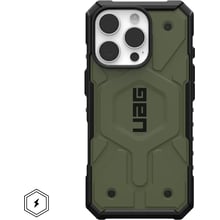 Чехол для iPhone Urban Armor Gear UAG Pathfinder Magsafe Olive Drab (114468117272) for iPhone 16 Pro: Цвет зеленый