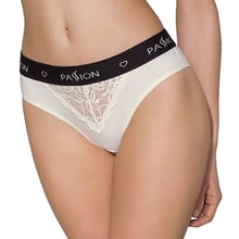 Трусики с широкой резинкой и кружевом Passion PS001 PANTIES ecru, size L: Для кого Для женщин