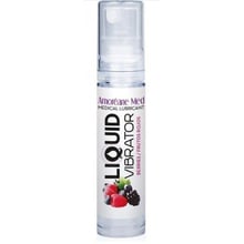 Стимулирующий лубрикант от Amoreane Med: Liquid vibrator - Berries (жидкий вибратор), 10 ml