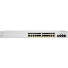 Сетевой коммутатор Cisco CBS220-24P-4G-EU: Порты только Gigabit Ethernet (10/100/1000)