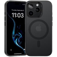 Чехол для iPhone Benks MagClap Lucid Armor Protective Black for iPhone 16 Pro: Цвет черный