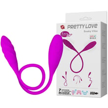 Гнучкий вібростимулятор PRETTY LOVE - Snaky Vibe, BI-014327-1: Для кого Унисекс