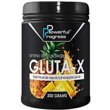 Амінокислота для спорту Powerful Progress Gluta Х 300 g / 30 servings / Pineapple: Тип глютамин