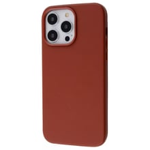 Аксесуар для iPhone WAVE Premium Leather Edition Case з MagSafe Umber для iPhone 14 Pro Max: Колір коричневый