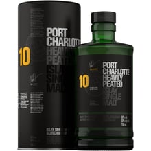 Віскі Bruichladdich «Port Charlotte 10YO» (50%) 0.7 л (BDA1WS-WBC070-015): Об'єм, л 0.7