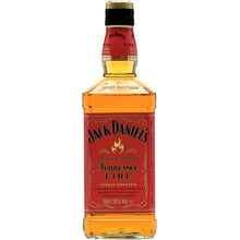 Лікер Jack Daniel's Tennessee Fire 0.5л (CCL1821501): Об'єм, л 0.5