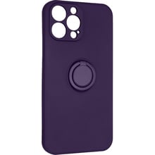 Аксесуар для iPhone ArmorStandart Icon Ring Dark Purple для iPhone 13 Pro Max (ARM68679): Колір фиолетовый