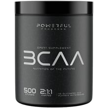 Амінокислота для спорту Powerful Progress BCAA 2:1:1 500 g / 50 servings / strawberry: Тип BCAA