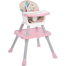 Стільчик для годування Bambi pink (M 5672-8): Тип трансформер