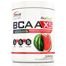 Аминокислота для спорта Genius Nutrition BCAA-X5 360 g / 30 servings / Watermelon: Тип BCAA