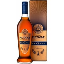 Бренди Metaxa (7 звезд) 0.7л gift box (BDA1BR-YFK070-011): Объем, л 0.7