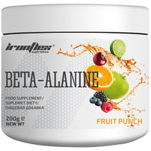 Амінокислота для спорту IronFlex Nutrition Beta-Alanine 200 g / 80 servings / Fruit Punch: Тип Бета-аланін