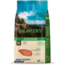 Сухой корм Bravery Chicken Mini Puppy с курицей 2 кг (6770 BR CHIC PUP M_ 2KG): Тип Сухой корм