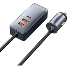 Зарядний пристрій Baseus Car Charger 3xUSB+USB-C Share Together PPS 120W Gray (CCBT-A0G): Особливості Быстрая зарядка