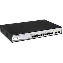 Мережевий комутатор D-Link DGS-1210-10P: Порти только Gigabit Ethernet (10/100/1000)