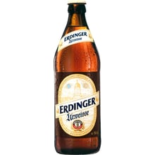 Упаковка пива Erdinger Urweisse, світле нефільтроване, 4.9% 0.5л х 12 пляшок (EUR4002103240709): Об'єм, л 0.5