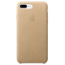 Чохол для iPhone Apple Leather Case Tan (MMYL2) for iPhone 8 Plus/iPhone 7 Plus: Колір бежевий