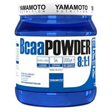 Аминокислота для спорта Yamamoto Nutrition Bcaa Powder 8-1-1 300 g /54 servings/ Orange Lemon: Тип BCAA