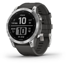 Смарт-часы Garmin Fenix 7 Silver with Graphite Band (010-02540-01): Производитель Garmin