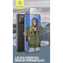 Аксесуар для iPhone Blueo Tempered Glass Full Cover Ultra Thin 2.5D HD Clear for iPhone 12 / iPhone 12 Pro (NPB1-6.1): Колір прозорий