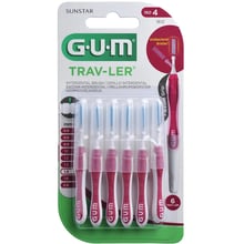 GUM TravLer Зубна щітка для міжзубних проміжків 1.4 mm 6 шт: Вид Интердентальная