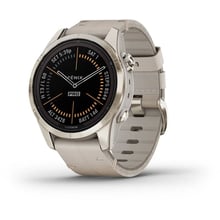 Смарт-часы Garmin Fenix 7S Pro Sapphire Solar Soft Gold with Limestone Leather Band (010-02776-30): Дисплей 1.3 " (260х260)