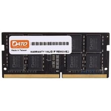 DATO 8 GB SO-DIMM DDR4 2666 MHz (DT8G4DSDND26): Тип DDR4