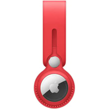 Apple Holder Leather Loop (PRODUCT) Red for AirTag (MK0V3): undefined undefined