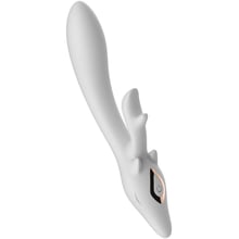 Вібратор BOSS Silicone Rabbit Vibrator White: Для кого Для женщин