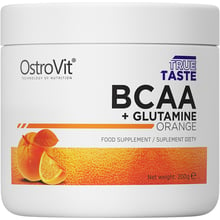 Амінокислота для спорту OstroVit BCAA + Glutamine 200 g/ 20 servings / Orange: Тип комплексні