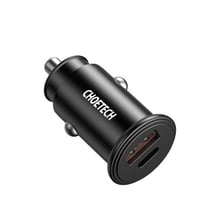 Зарядное устройство Choetech Car Charger USB+USB-C 30W Black (TC0006): Особенности Быстрая зарядка, Power Delivery (PD), USB-C