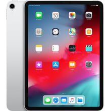 Планшет Apple iPad Pro 11" 2018 Wi-Fi 64GB Silver (MTXP2): Экран 11" Retina (2388x1668 точек) с IPS-матрицей / 264ppi / Сенсорный, емкостной / С олеофобным и антибли