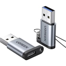 Адаптер Ugreen Adapter US276 USB 3.0 to USB-C 3.1 Female Gray (50533)