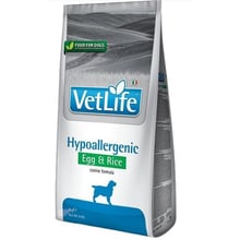 Сухой корм для собак Farmina Vet Life Hypoallergenic Egg & Rice диетическое питание при пищевой аллергии 2 кг (168,800): Тип Сухой корм