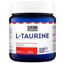 Амінокислота для спорту UNS 100% Pure L-TAURINE 300g: Тип таурин