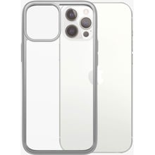 Чохол для iPhone Panzer Clear Case Satin Silver for iPhone 12 Pro Max (0272): Колір сріблястий