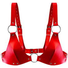 Лиф из натуральной кожи Feral Feelings - Bikini Top Red: Для кого Для женщин