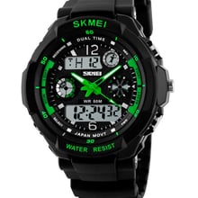 Наручные часы Skmei S-Shock Green 0931: Стиль Спортивный