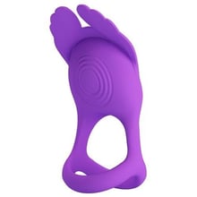 Віброкільце LYBAILE Pretty Love Vibrant Penis Ring Silas Purple: Виробник LYBAILE