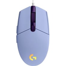 Мышь Logitech G102 Lightsync USB Lilac (910-005854): Интерфейс подключения USB