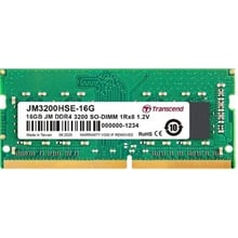 Transcend 16 GB SO-DIMM DDR4 3200 MHz JetRam (JM3200HSE-16G): Тип DDR4