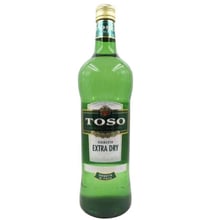 Вермут Toso Vermouth Extra Dry 1 л (AL2650): Объем, л 1