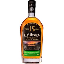 Віскі Glasgow Whisky Limited Cailleach 15 Year Old Single Malt Scotch Whisky gift box 40% 0.7л (WHS5060169802506): Об'єм, л 0.7