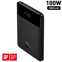 Зовнішній акумулятор Baseus Power Bank 20000mAh Blade Digital Display 100W Black (PPBLD100-S/PPDGL-01): Кількість USB 2