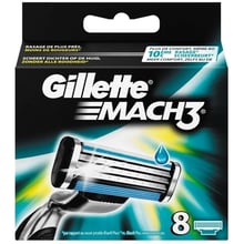 Gillette Mach3 Змінні касети для гоління 8 шт: Вид Сменные кассеты