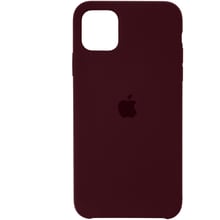 Чохол для iPhone ArmorStandart Silicone Case Plum для iPhone 11 (ARM62134): Колір бордовый