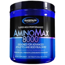 Амінокислота для спорту Gaspari Nutrition Aminomax 8000 325 tablets: Тип комплексні