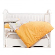 Змінна ліжко 3 ел. Twins Comfort 3051-C-021, Горошки, помаранчева: Тип постільний комплект