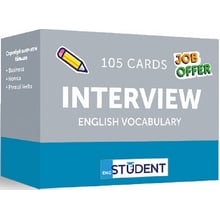 Interview English Vocabulary. 105 Cards. Картки для вивчення англійської: Виробник English Student