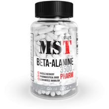 Амінокислота для спорту MST Nutrition Beta-Alanine 3500 Pharm 120 caps: Тип Бета-аланін